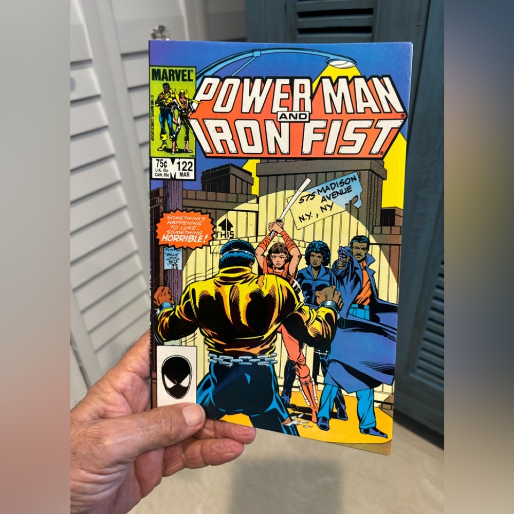 Year 1986 Power Man and Iron Fist # 122 marvel comic